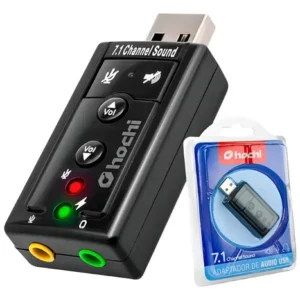 Adaptador De Audio Con Usb Hochi