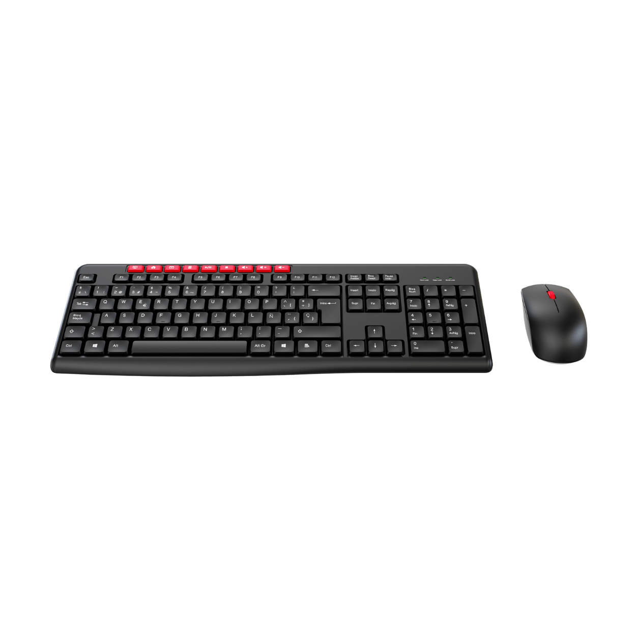Kit Teclado Y Mouse Inalambrico Halion Ha-k656c Multimedia