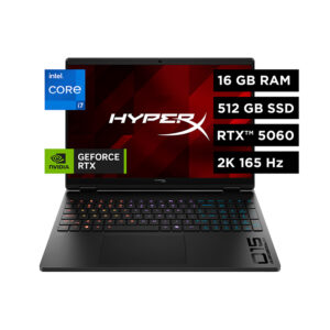 Laptop Gaming HP HyperX Omen 15-ga0001la, Core i7-14650HX hasta 5.2GHz, 16GB DDR5 - SSD 512GB - RTX 5060 8GB