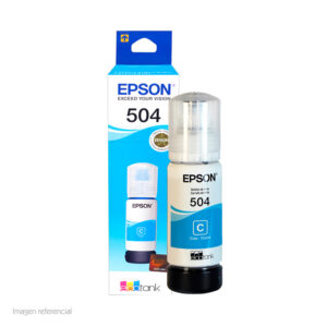 Tinta Epson 504 Cyan 70ml