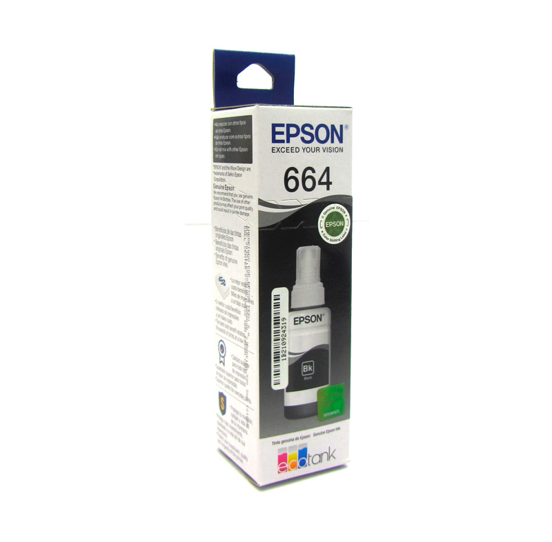 Tinta Epson 664 Negro 70ml