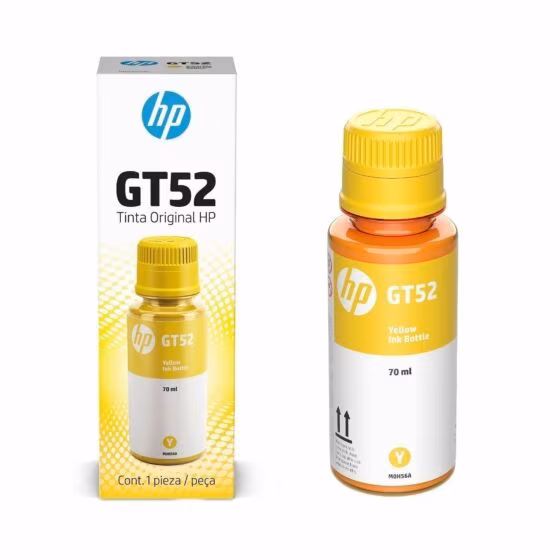 Tinta Hp Botella GT52 Yellow