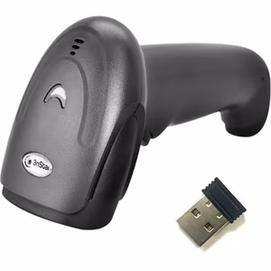 Lector de barras 3nStar SC310BT - Gris Oscuro - Inalámbrico Conectividad - 300escaneo(s) - 280mm Distancia de escaneo - 1D - Láser - Única línea - Bluetooth - USB