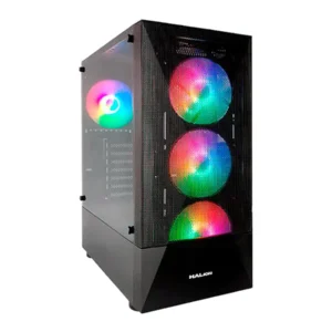 Case Gamer Halion Stuka Cr11 Fuente 500w Negro