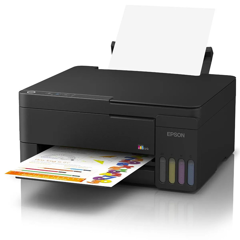 Impresora a color Multifuncional EPSON EcoTank L3310/Imprime/Copia/Escanea, High Speed USB - Imagen 2